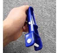Jonikuper Testa di ricambio per aspirapolvere per piscina, con clip a V e perno di bloccaggio, adatta per aste telescopiche standard, blu