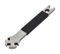 Jonikuper Tiraraggi per manutenzione e correzione fissaggio ruote in acciaio inox con design compatto portatile