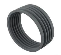 Jonikuper Tramoggia in silicone per macinacaffè, compatibile con Barsetto BEA01 BEA02 BEA02S v1, grigio, 13,2 x 13,2 x 5 cm, strumento di pulizia riutilizzabile