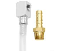 Jonikuper Tubo serbatoio carburante nave, profondità standard estrazione carburante 7-0948 adattatore in ottone per sistema di alimentazione della nave con connettore femmina 3/8 NPT maschio 1/4 NPT