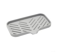 Jonikuper Vassoio in silicone di alta qualità con design autodrenante per organizzare e riporre il piano di lavoro del lavello della cucina (L(24,5 x 15 cm)