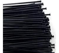 Jonikuper Wing20 Series - Raggi dritti rotondi da 14 G, design a filo piatto in acciaio inox T302, per mountain bike e bici da strada ad alte prestazioni, confezione da 4 con nippli (258 mm Wing20)