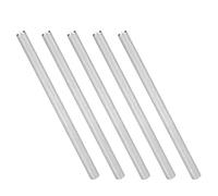Jonlaki Albero, Albero per, per FRC, per FIRST, per FLL, per WRO, TETRIX, Robotica, Kit Fai da Te, M 5 Pezzi D 410100060100 Acciaio Inossidabile Φ6 Mm Compatibile per Robot TETRIX F