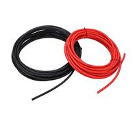 Jonlaki Cavo per Pannello Solare da 2 Pezzi con Guaina XLPE e Doppio Isolamento in Rame Stagnato, 10 mm² 20 M/65,6 Piedi per Sistemi Solari Fotovoltaici Efficienti (6mm² 20m)