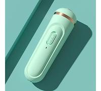 Jonlaki Chiamata per Macine del Piede Elettrico Strumento di Pedicure Automatica per la Pelle Morta con 3 Teste di Macinazione in Lega di Tipo C Ricaricabili per Viaggiare in Casa (GREEN)