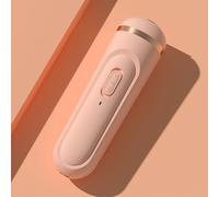 Jonlaki Chiamata per Macine del Piede Elettrico Strumento di Pedicure Automatica per la Pelle Morta con 3 Teste di Macinazione in Lega di Tipo C Ricaricabili per Viaggiare in Casa (PINK)