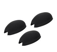 Jonlaki Cuscini Tasti di Palma Saxofono Soprano Strumenti a SAX Tenore Set 3pc in Gomma Nero 28 X 15 X 11 Mm di Dito Pollice Resto di Pentola Palm Chiave Pad del Tasto SAX CASSO