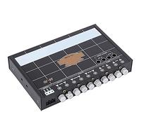 Jonlaki Equalizzatore Digitale per Auto a 7 Bande per un Migliore Controllo del Suono e Ripristino dei Bassi IA-10