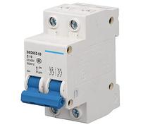 Jonlaki Interruttore Magnetotermico CC 2P 6KA 400V Interruttore per Impianti Solari Fotovoltaici Ed Eolici C10 10A (C10)