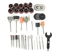 Jonlaki Kit di Accessori per Smerigliatrice Elettrica da 46 Pezzi per Tagliare, Smerigliare, Lucidare e Forare con Set di Acciaio di qualità in Scatola di Immagazzinaggio Portatile (Confezione di