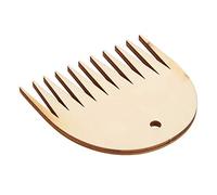 Jonlaki Pettine di Tessitura, 11 Denti in Legno Pettine Arazzi Arazzo Tessitura di Pettine Utensile Pezzi di Legno di Legno Accessori Intrecciati per gli Amanti della Tessitura
