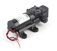 Jonlaki Pompa Autoadescante a Membrana DC 24V 80W 5,5L/MIN con Pressostato Automatico per Lavaggio Auto e Spruzzatura Efficiente