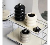 Jonlaki Porta Qtip, Porta Batuffoli di Cotone Cotton Fioc Dispenser Qtip in Stile Nordico con Coperchio Sigillante per Famiglia, Vicini, Amici e Colleghi (Jonlaki7obvpwkhfi-11)