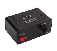 Jonlaki Preamplificatore Stereo Portatile Compatto con Circuito di Riduzione del Rumore e Guscio in Lega di Alluminio per Cuffie e Altoparlanti