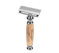 Jonlaki Rasoio Manuale per Uomo, Portatile, Parrucchiere, Staccabile, per Barba e del Corpo, per Diverse Forme del Viso