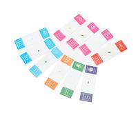 Jonlaki Set di Campioni di Vetrini per Microscopio Altamente Trasparenti da 10 Pezzi per Bambini e Studenti - Sicuro Ed Educativo per Tessuti Vegetali e Animali