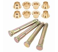 Jonlaki Sostituzione del Kit Boccola per Perno Cerniera Porta in Metallo per CRV CRX CX DX SI EG6 B16 D16 EK EH, Costruzione in Metallo
