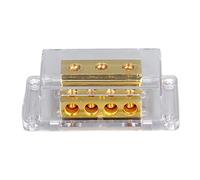 Jonlaki Supporto di Alimentazione con 4 Uscite per Auto, Camion, Yacht - Ignifugo, Spegnimento Automatico, Connettore Riutilizzabile per un Uso Elettrico Sicuro