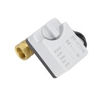 Jonlaki Valvola Motorizzata DN20 con Comando Manuale - Valvola Elettrica Normalmente Aperta a 2 Fili per Sistemi con Glicole e Glicole