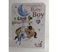 Jonny Javelin Beautiful New Baby Boy card