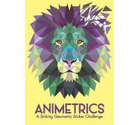Jonny Marx Animetrics (Tascabile) Sticker by Number Geometric Puzzles