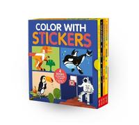 Jonny Marx Color with Stickers 4-Book Boxed Set (Tascabile) Color with Stickers
