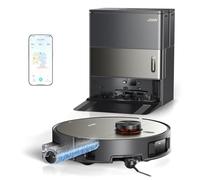 JONR 20000 Pa X9 PRO Aspirapolvere robot con rullo lavante, con rullo lavante ROLLER, autolavaggio continuo con acqua fresca, pulizia con acqua tiepida e calda, rilevazione ostacoli IA.