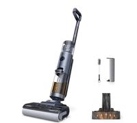 JONR ED12 Pro Aspirapolvere e Liquidi Senza Fili, Pulizia a Tre Lati Lavapavimenti, Autopulizia con Acqua Calda e Asciugatura ad Aria Calda, Serbatoio da 850 ML per Pavimenti Duri e Peli di Animali