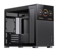 JONSBO D31 MESH Schermo mATX Gehäuse, Vetro Temperato - nero
