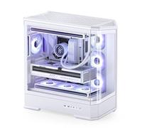 Jonsbo D400 Case PC Midi Tower ATX Tempered Glass white D400 WHITE