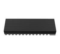 Jonsbo M.2-3 Componente di raffreddamento al computer grigio Componente Solid-State Drive Fikepper 1 Piece (E) Grigio nero (M.2 NEW