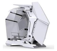Case Jonsbo MOD3 Mini Micro-ATX Tower Showcase Tempered Glass Bianco