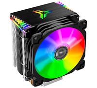 JONSBO Raffreddatore d'aria per CPU CR1400 RGB, 92 mm PWM CPU Cooler con 4 tubi di calore, ventole rimovibili per PC facili da installare, ventola di raffreddamento RGB arcobaleno silenziosa per Intel