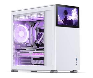 Jonsbo Schermo D41 ATX Gehäuse, Vetro temperato - Bianco
