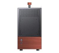 Case Jonsbo T6 PC Mini-Tower Mini-ITX Tempered Glass Holz Nero