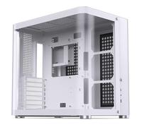 Jonsbo TK-2 2.0 Case PC Bianco | Tower Midi ATX con vetro temperato, design a doppia camera, airflow, supporto per GPU da 405 mm e radiatore da 360 mm