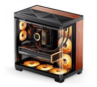 Jonsbo TK-4 Wood Tower Nero, Legno (Jonsbo TK-4 Wood Dual Chamber ATX Mid-Tower