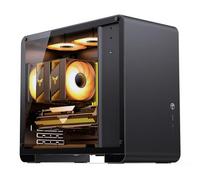 Jonsbo U4 Mini Micro-ATX-Gehäuse Tempered Glass black Mini U4 MINI BLACK