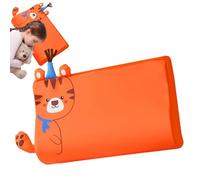 Jonuin Cuscino per Bambini, 46x26cm Cuscino Schlummerkids con Federa, Cuscino Culla in Memory Foam, Ergonomico, Traspirante per Sonno Riposo Bambini Dai 3 Anni (Tigre)