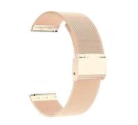 Jonurphy Cinturini per Orologio,Cinturino in Maglia Metallica di Ricambio in Acciaio Inossidabile da 22mm,Cinturino in Metallo a Sgancio Rapido,Braccialetti per Smartwatch per Uomo Donna