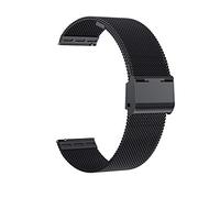 Jonurphy Cinturini per Orologio,Cinturino in Maglia Metallica di Ricambio in Acciaio Inossidabile da 22mm,Cinturino in Metallo a Sgancio Rapido,Braccialetti per Smartwatch per Uomo Donna