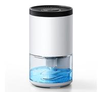 Jonwall Deumidificatore per la Casa, 1000ml Mini Deumidificatori Portatili, Deumidificatore Elettrico Silenziosi con Spegnimento Automatico e 7 Luci LED Colorate per Camera da Letto Bagno Armadio