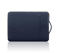 JOOEER 14 Pollici Custodia Laptop Borsa Portatile Compatibile per 14 Pollici MacBook Pro M1 M2 M3 M4 Laptop, Custodia impermeabile per Computer in Poliestere con Tasche Maniglia, Blu Navy