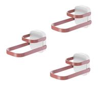 Jooehyer Appendiabiti Multifunzionale, Portaoggetti Pieghevole A Doppio Strato, da Parete, Fori, con Gancio, C