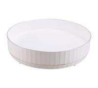 Jooehyer Organizzatore per Spezie Girevole A 360° Vassoio per Spezie A Strato Singolo Porta Spezie Girevole Rotondo A