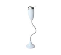 Jooehyer Posacenere Verticale Regolabile da Pavimento per Esterni, Cortile, Posacenere Verticale Antivento con Coperchio, Tubo Flessibile,