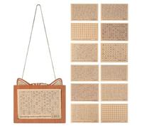 Jooehyer Salvadanaio In Legno, Salvadanaio con Obiettivo Denaro e Numeri, Salvadanaio per Sfide di Risparmio con Contatore,A