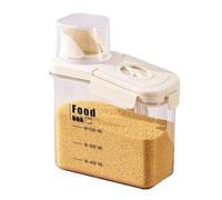 Jooehyer Serbatoio per Cereali Grossolani Sigillato per Uso Domestico, Serbatoio per Conservazione del, A Prova Insetti, A Prova Umidità, Barile per Conservazione del Grano, 1600 Ml