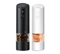 Jooehyer Set Macina Sale e Elettrico, Ricaricabile Tramite USB, Macina Sale e Automatico con Grossolanit¡§¡è Regolabile