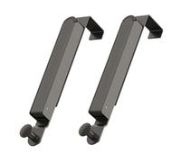 Jooehyer Stenditore Pieghevole per Vestiti, Gancio per Porta, Non C'È Bisogno di Colpire La Gruccia, Portatile e Pieghevole, Nero